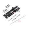 Ironmongery Brenton Bolt Door Lock - 225mm Sliding Padbolt with Japanned Black Finish - Gate Bolts for Wooden Gates, Garden Shed, Wooden Shed, Garage Door Lock Strong Anti Rust Garden Gate Lock  225mm #550 - Image 2