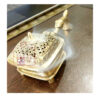 Brass Incense Burner  Fragrance Bakhoor 155mm #4054 - Image 3