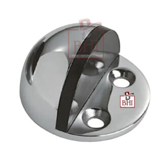 Aluminium Floor Mounted Oval Pedestal Door Stopper (50mm)