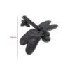 Cast Iron Door Knocker Twist Style Dragonfly 130mm #2282 - Image 4
