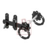 Ironmongery Ring Gate Latch - Twisted Ring 150mm #4023 - Image 5