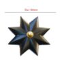 Cast Iron Bell Push Star 130mm #1025 - Image 2