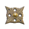 Cast Iron Door Bell Push Button Twinkle 75mm #1028