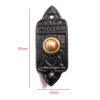 Cast Iron Door Bell Button Oblong Press 95mm #1044 - Image 2