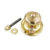 BRASS DOOR KNOB FREE ROTATION 50x80mm # 1095 - Image 5