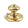 BRASS DOOR KNOB FREE ROTATION 50x80mm # 1095 - Image 3
