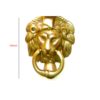 Solid Brass Door Lion Head 100mm #1109 - Image 2