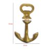 BRASS BOTTLE OPENER ANCHOR 130mm # 1136 - Image 2