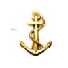Solid Brass Nautical Sea Anchor Design Door Knocker 160mm #1144 - Image 2