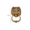 Solid Brass  Door Knocker Knocker Lion Head Design 140mm # 1170 - Image 3