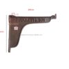 Cast Iron Shelf Support Bracket 150mm #1781 - Image 2