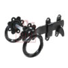 Ironmongery Ring Gate Latch - Twisted Ring 150mm #4023 - Image 4