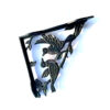 Cast Iron Shelf Bracket Sparrow 210mm #3405 - Image 4