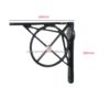 Cast Iron Shelf Support Bracket 160mm #3114 - Image 2