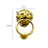 Brass Loin Head Ring Door Knocker 125mm #3565 - Image 2