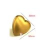 Brass Heart Nail 30mm #6185 - Image 3