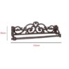Cast Iron Kitchen Paper Holder, for Tissue and Other Types of Paper Roll, Admire The Detail-Rich Design And Beautiful Elements That Enrich Your Kitchen Decor, Creating a Sophisticated And Unique Ambience Natural Finish 310mm #6335 - Image 2