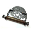 Cast Iron Traditional Design Borough of London WC1 Patent Pending Vintage Victorian Mounted Toilet LOO Roll Holder Natural Finish 190mm #6349 - Image 2
