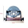 Cast Iron Traditional Design Borough of London WC1 Patent Pending Vintage Victorian Mounted Toilet LOO Roll Holder Natural Finish 190mm #6349 - Image 5