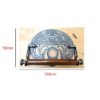 Cast Iron Crown Kitchen Fixture Style Cottingham Collection Kitchen Roll Holder Wall Mounted Natural Lacquer 288mm #6356 - Image 2