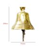 Brass Nautical Ship Bell Marine Captain Bell 210mm #698 - Image 2