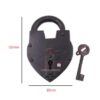 Vintage Handmade Door Lock For Antique Doors 120mm #3698 - Image 2