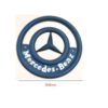Cast Iron "MERCEDES-BENZ" Door Sign Plaques B/White Vintage Finish 300mm #3760 - Image 2