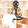 Toilet Paper Holder- Blacksmith Handmade Wall Mount Wrought Iron Toilet Paper Holder Farmhouse, Vintage Decor Easy to Install # 6343 - Image 3