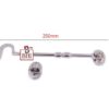 Brass Cabin Hook 250mm #1237 Chrome Finish - Image 2