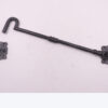 Cast Iron Cabin Hook 290mm #1246 Black Finish - Image 3