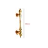 Solid Brass Arabian Mosque Design Cranked Door Pull Handle 335mm #1276 - Image 2