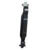 Anvil Hand Forged Iron Large Door Pull Handle Braided Design Matt Black Finish Herrajes Castellanos Manillon 520mm #1309