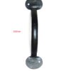 Hand Forged Iron Bean Cusp Door Pull Handle Bees Waxed Herrajes Castellanos Manillon 200mm#1316 - Image 2
