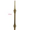 Brass Sliding Barrel Latch Lock Brass Bolt Door Buckle Antique Latch Door Lock for Doors Windows Fences，Sliding bolt lock Nostalgic American style Polish Brass Finish 375mm #1544 - Image 2