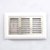 Stainless Steel PVC Air Vent Grill, Stainless Steel Ventilation Grille, Satin Nickel Finish Ventilation Mesh, Suitable for Cabinets, Furniture Ventilation  160mm #2395