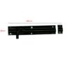 Aluminum Tower Bolt Gate Bolt Door Lock Bolts Security Slide Latch Sliding Latch Lock Shed Lock Heavy Duty Barrel Bolt Sliding Bolt Catch for Bathroom Door Internal Wooden Garden Black powder coated Finish140mm #2981 - Image 2