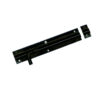 Aluminum Tower Bolt Gate Bolt Door Lock Bolts Security Slide Latch Sliding Latch Lock Shed Lock Heavy Duty Barrel Bolt Sliding Bolt Catch for Bathroom Door Internal Wooden Garden Black powder coated Finish140mm #2981