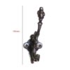 Cast Iron Hat & Coat Hook 190mm #3182 - Image 2