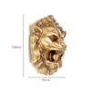 Brass Door Bell Push-Lion 120mm #4051 - Image 2