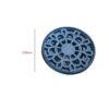 Aluminum Vent Systems Black Ceiling Grille - Round Air Vent Louver - Grill Cover - Aluminum Screen - HVAC Vents for Bathroom, Home Office, Kitchen 158x70mm x Jali 100mm # 4095 - Image 2