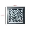 Cast Iron Trivets , Decorative Heavy Duty Hot Pot Holder Mat, Vintage Pattern Cast Iron Trivets with Pegs for Kitchen Dining Table 200mm #5022 - Image 2
