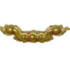 Brass Cabinet Pull 100mm #739 (Set of 4 Pcs)