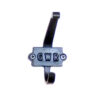Robust Cast Iron Hat & Coat Hook-and-plaque with text "GWR- England Great Western Railways 110mm #1266 Black / Rustic / Natural Lacquered Finishes - Image 2