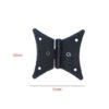 Iron Hinge Butter Fly Full 80mm #1524 (Set of 4 Pcs) - Image 2