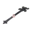 Cast Iron Door Hinge Double Mustache  250mm #1642 - Image 3