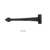 Cast Iron Door Hinge Gothic 400mm #1649 - Image 2