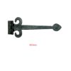 Cast Iron Door Hinge Heart / Mustache 450mm #1651 - Image 2