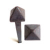 Decorative Nail Heads Ancient Clavos Forged Iron Pyramid style Nail - 16x16x50mm #1862