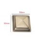 Decorative Nail Heads Brass Decorative Door Studs - 50mm #2482 - Image 2