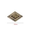 Decorative Nail Heads Brass Decorative Door Studs  50mm #2485 - Image 2
